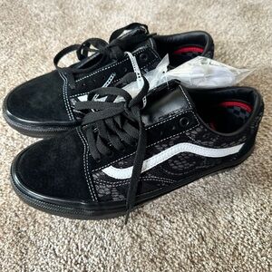Vans Black and White Men's Shoes